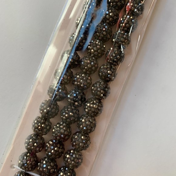 NEW Hematite Beaded Apple Watch Band Bracelet - Picture 5 of 6